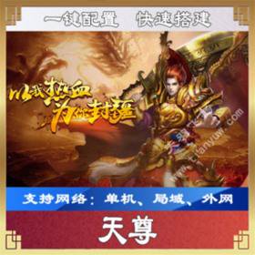 天尊手游服务端，2D角色类手游天尊单机版一键端-佛系游戏
