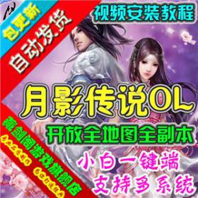 月影传说 单机版网络游戏完整全地图单人副本GM刷元宝装备时装宠物-佛系游戏