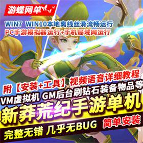 新莽荒纪手游单机版一键端 手机局域网运行带视频教程-佛系游戏