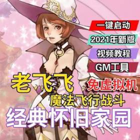 经典怀旧《老飞飞》单机版免虚拟机一键端GM命令支持Win10-佛系游戏
